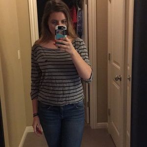 Abercrombie 3 quarter sleeved shirt